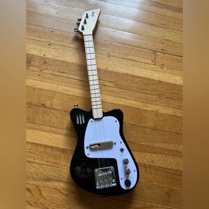 LOOG mini electric three string guitar ukulele BLACK nytimes best gift pick